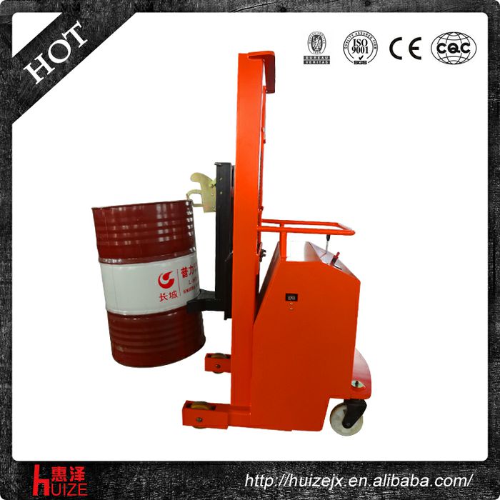 半電動(dòng)配重油桶車(chē)（無(wú)底腿，只堆垛，不翻轉）