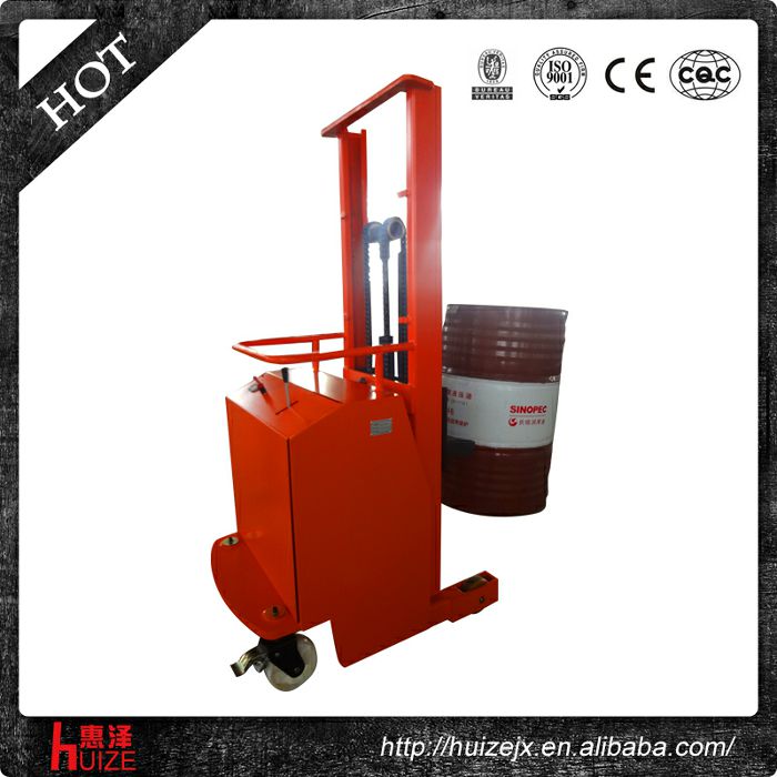 半電動(dòng)配重油桶車(chē)（無(wú)底腿,只堆垛，不翻轉）